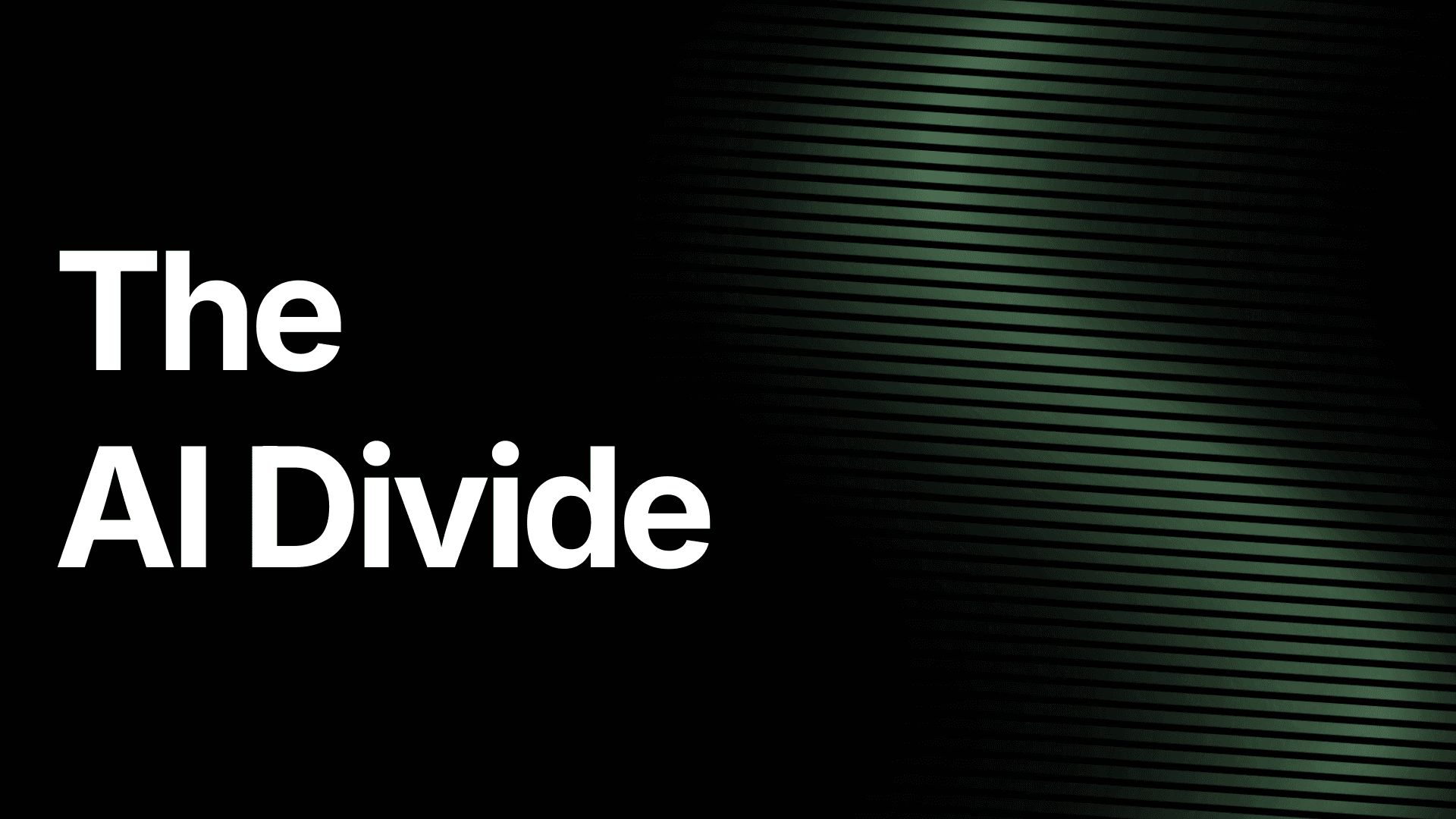 The AI Divide