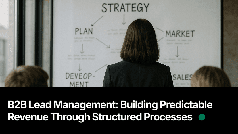 B2B Lead Management: Building Predictable Revenue Through Structured Processes
